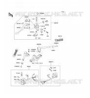 GUIDON pour Kawasaki ZZR600