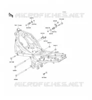 SUPPORT MOTEUR pour Kawasaki ZZR600