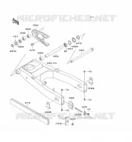 BRAS OSCILLANT pour Kawasaki ZZR600