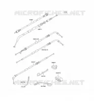 CABLES pour Kawasaki ZZR600