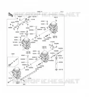 CARBURATEUR pour Kawasaki ZZR600