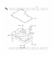 CARTER INFERIEUR pour Kawasaki ZZR600