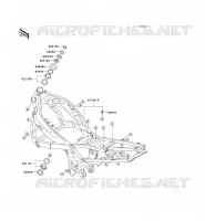CH&Acirc;SSIS pour Kawasaki ZZR600