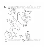 COUVERCLES MOTEUR pour Kawasaki ZZR600