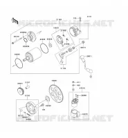 D&Eacute;MARREUR pour Kawasaki ZZR600