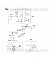 GUIDON pour Kawasaki ZZR600