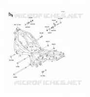 SUPPORT MOTEUR pour Kawasaki ZZR600