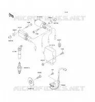 SYSTEME D&acute;ALLUMAGE pour Kawasaki ZZR600