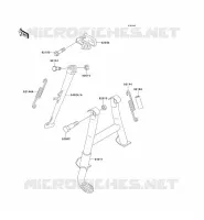 BEQUILLES pour Kawasaki ZZR600