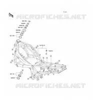 CH&Acirc;SSIS pour Kawasaki ZZR600