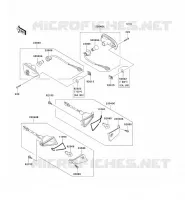 CLIGNOTANTS pour Kawasaki ZZR600