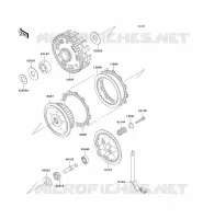 EMBRAYAGE pour Kawasaki ZZR600