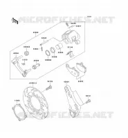 FREIN ARRIERE pour Kawasaki ZZR600