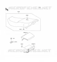 SELLE pour Kawasaki ZZR600