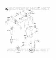 SYSTEME D&acute;ALLUMAGE pour Kawasaki ZZR600