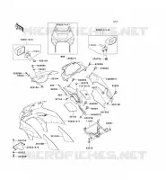 CARENAGE pour Kawasaki ZZR600