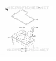 CARTER INFERIEUR pour Kawasaki ZZR600