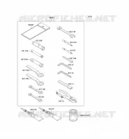 OUTIL UTILISATEUR pour Kawasaki ZZR600