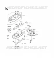 COMPTEURS pour Kawasaki ZZR600
