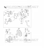 D&Eacute;MARREUR pour Kawasaki ZZR600