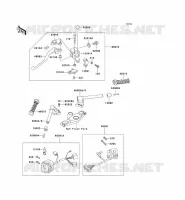 GUIDON pour Kawasaki ZZR600