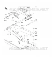 BRAS OSCILLANT pour Kawasaki ZZR600