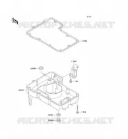 CARTER INFERIEUR pour Kawasaki ZZR600
