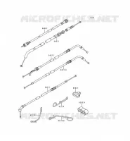 CABLES pour Kawasaki ZZR600