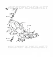 CH&Acirc;SSIS pour Kawasaki ZZR600