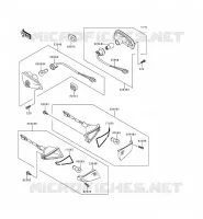 CLIGNOTANTS pour Kawasaki ZZR600