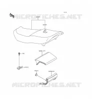 SELLE pour Kawasaki ZZR600