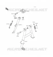 BEQUILLES pour Kawasaki ZZR600