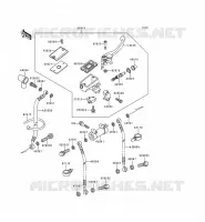 MAITRE CYLINDRE AV pour Kawasaki ZZR600