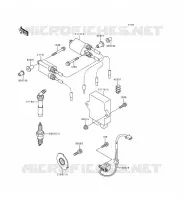 SYSTEME D&acute;ALLUMAGE pour Kawasaki ZZR600