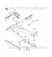BRAS OSCILLANT pour Kawasaki ZZR600