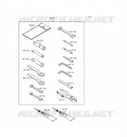 OUTIL UTILISATEUR pour Kawasaki ZZR600