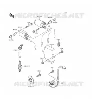 SYSTEME D&acute;ALLUMAGE pour Kawasaki ZZR600