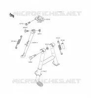 BEQUILLES pour Kawasaki ZZR600