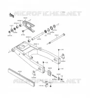 BRAS OSCILLANT pour Kawasaki ZZR600