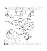 CARENAGE pour Kawasaki ZZR600