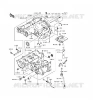 CARTER MOTEUR(S) pour Kawasaki ZZR600