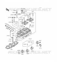 CULASSE pour Kawasaki ZZR600