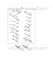 OUTIL UTILISATEUR pour Kawasaki ZZR600