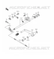 SELECTEUR pour Kawasaki ZZR600