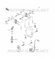 SYSTEME D&acute;ALLUMAGE pour Kawasaki ZZR600
