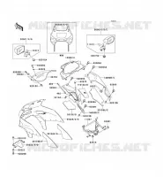 CARENAGE pour Kawasaki ZZR600