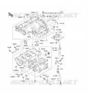 CARTER MOTEUR(S) pour Kawasaki ZZR600