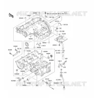 CARTER MOTEUR(S) pour Kawasaki ZZR600