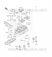 CULASSE pour Kawasaki ZZR600