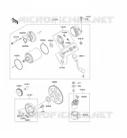D&Eacute;MARREUR pour Kawasaki ZZR600
